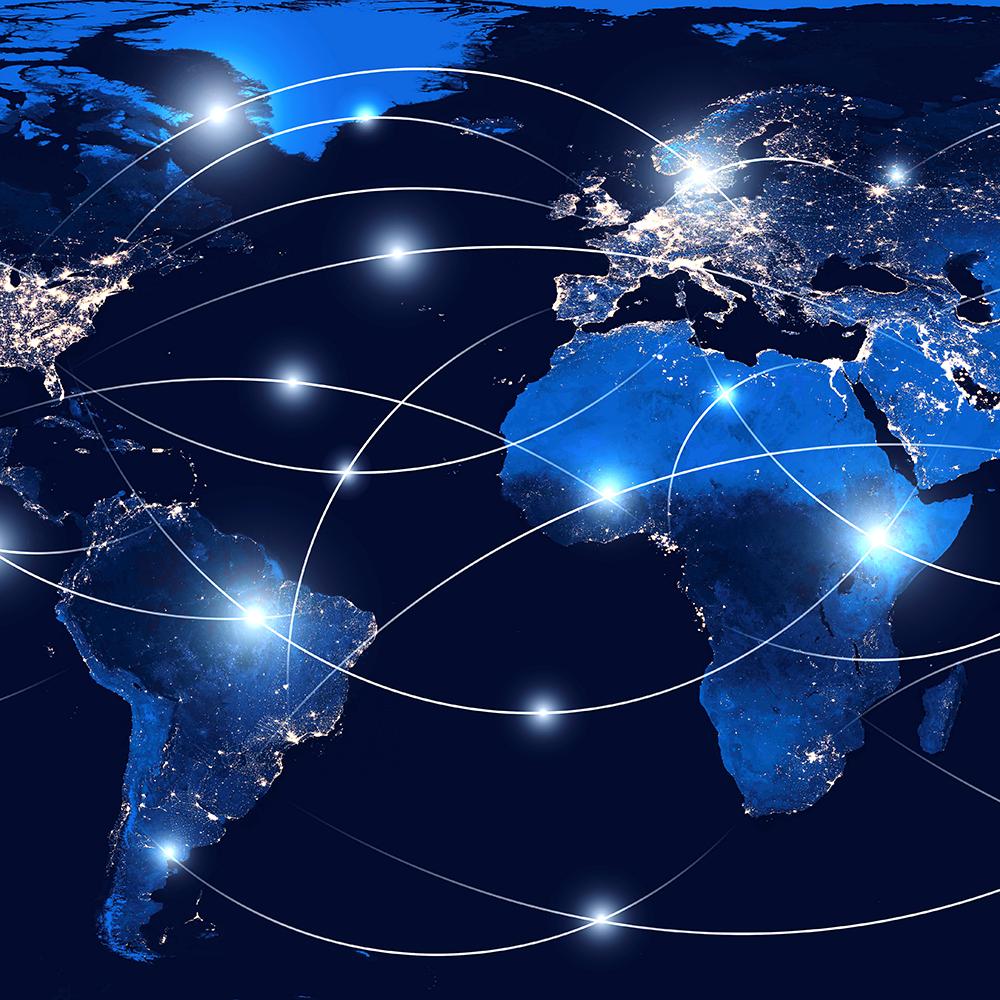 Abstract global compliance intelligence network